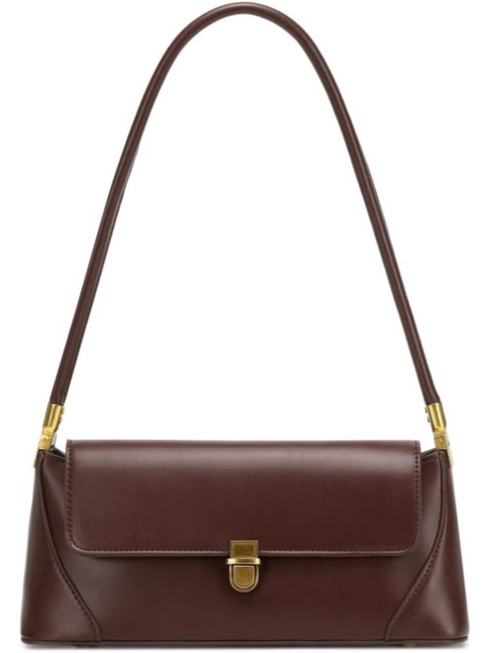 Women's Coffee Vintage Handbag Retro Classic Small Purse Hobo Shoulder Bags